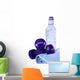 Set of weights with bottled water & towel - off to the gym Wall Decal