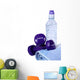 Set of weights with bottled water & towel - off to the gym Wall Decal