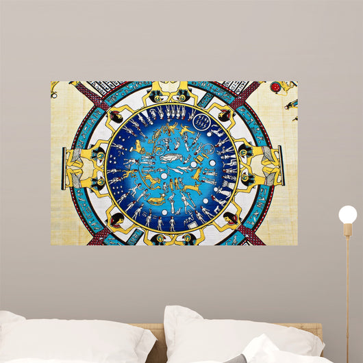 Ancient Egyptian Papyrus Wall Mural