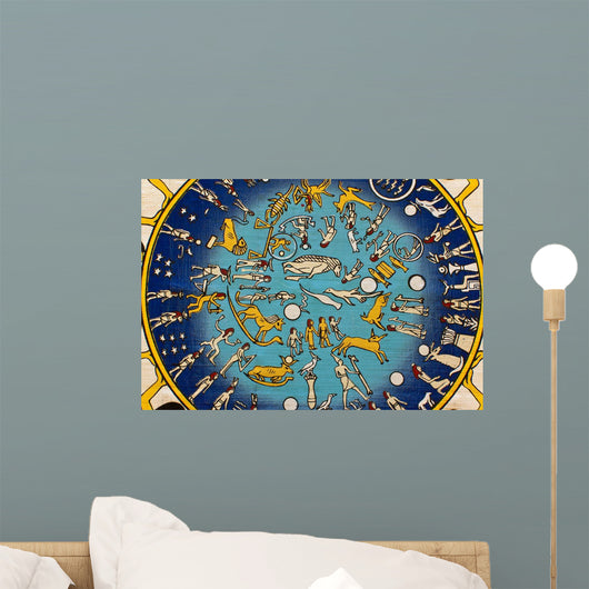 Ancient Egyptian Papyrus Wall Mural