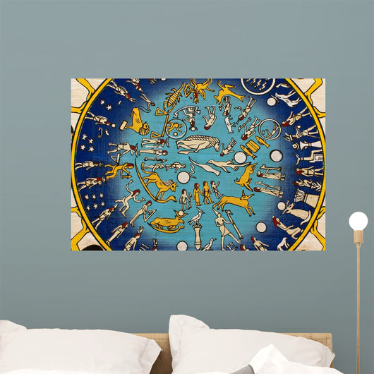 Ancient Egyptian Papyrus Wall Mural