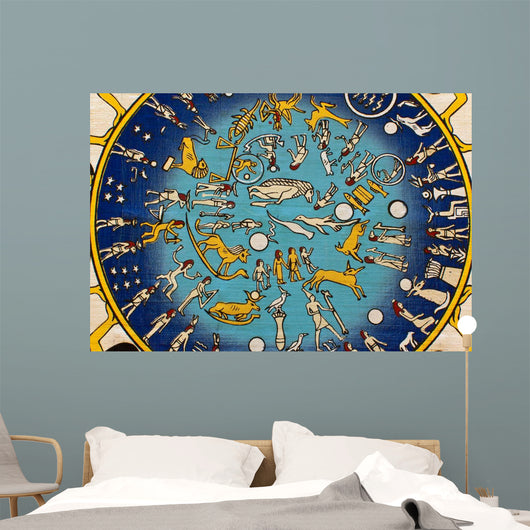 Ancient Egyptian Papyrus Wall Mural