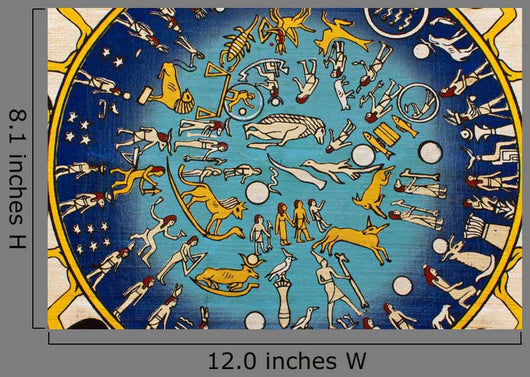 Ancient Egyptian Papyrus Wall Mural