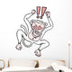 Rebel Monkey Wall Mural