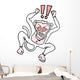 Rebel Monkey Wall Mural
