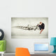Modern Style Dancer Posing Wall Decal