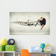 Modern Style Dancer Posing Wall Decal