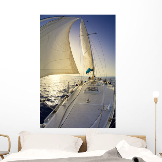 sail boat Wall Mural