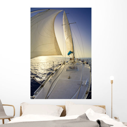 sail boat Wall Mural