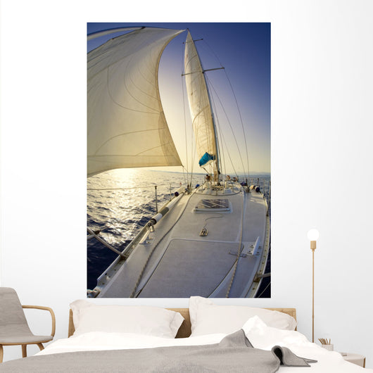 sail boat Wall Mural