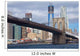 Brooklyn Bridge under Repair Wall Decal