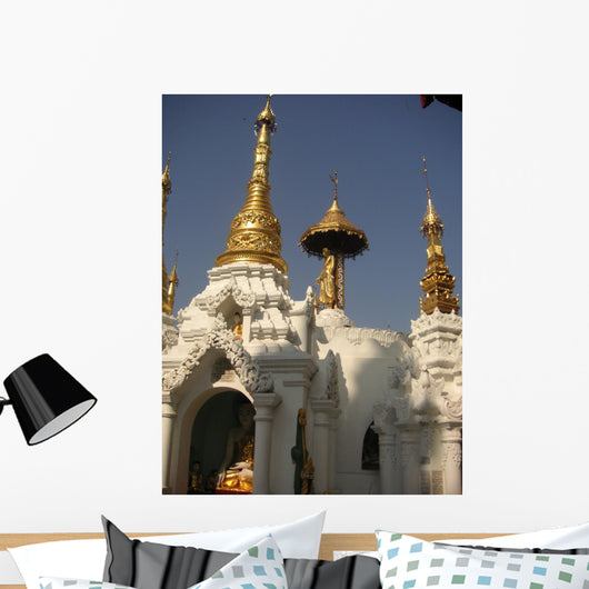 Swhedagon Pagoda Wall Mural