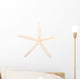 White Finger Starfish Wall Decal