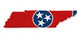 Tennessee Map Wall Decal