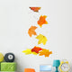 Autumn Maple leaves Wall Decal