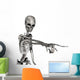 Skeleton Pointing Wall Decal