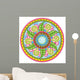 Leafy Aum Mandala Wall Decal