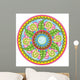 Leafy Aum Mandala Wall Decal