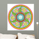 Leafy Aum Mandala Wall Decal