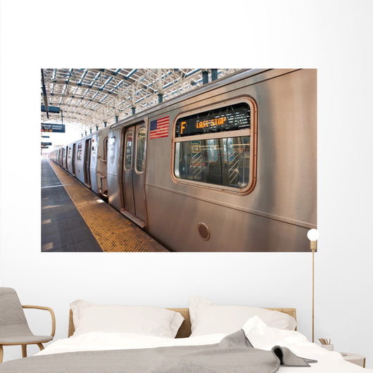 Subway Train End Run