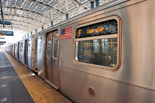 Subway Train End Run