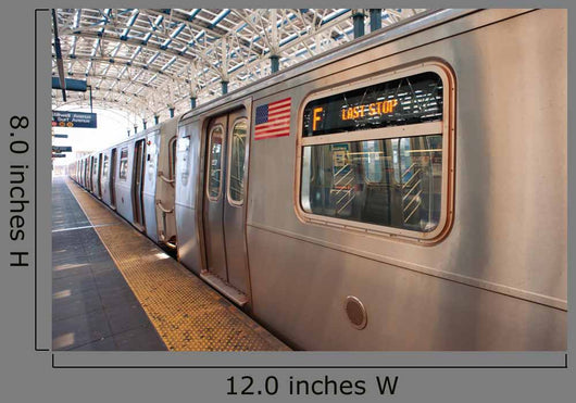 Subway Train End Run