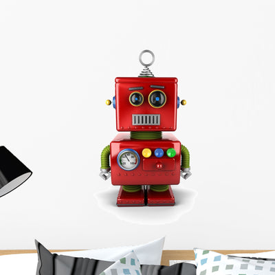 Little Robot with Neutral shown on a wall