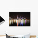 Night Skyline Perth, Western Australia Wall Mural
