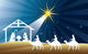 nativity scene Wall Decal