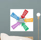Network Data Center Security Software arrows Wall Decal