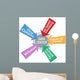 Network Data Center Security Software arrows Wall Decal