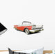 Vintage Red Caddy Wall Decal