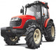 red tractor Wall Decal