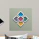 Color Pattern Arabic Style Wall Mural