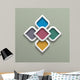 Color Pattern Arabic Style Wall Mural