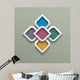 Color Pattern Arabic Style Wall Mural