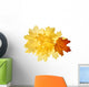 Autumn fall leaves Wall Decal