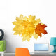 Autumn fall leaves Wall Decal