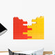 Wall from Color Plastic