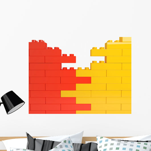 Wall from Color Plastic
