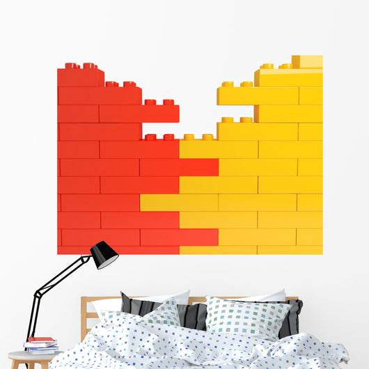 Wall from Color Plastic