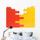 Wall from Color Plastic