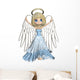 Cute Christmas Angel Wall Decal