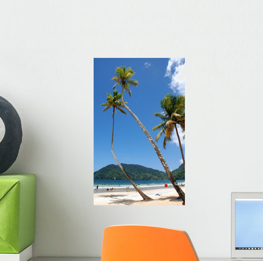 Enjoying the beach Wall Mural