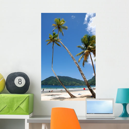 Enjoying the beach Wall Mural