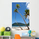 Enjoying the beach Wall Mural
