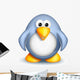 Whimsical Cute Cartoon Penguin Wall Decal