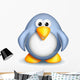 Whimsical Cute Cartoon Penguin Wall Decal