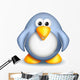 Whimsical Cute Cartoon Penguin Wall Decal