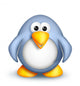 Whimsical Cute Cartoon Penguin Wall Decal